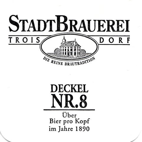 troisdorf su-nw stadt deckel 4a (quad185-deckel 8-schwarz) 